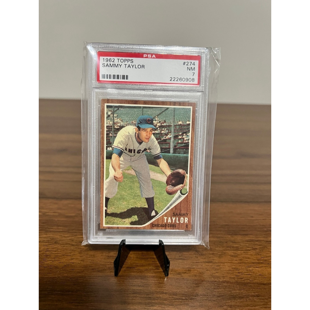 1962 TOPPS SAMMY TAYLOR 274